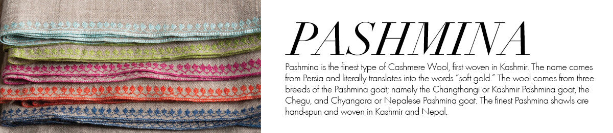 Global Glossary - Pashmina
