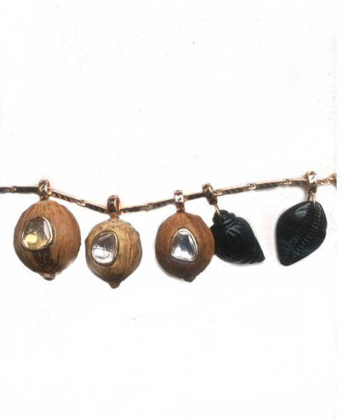 Deco Polki Coconut Charm